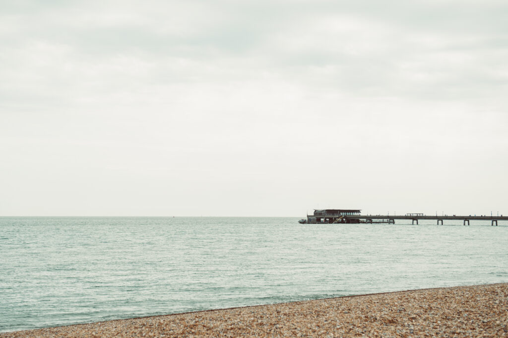 Deal Pier on a Sunny Summer Wedding Day