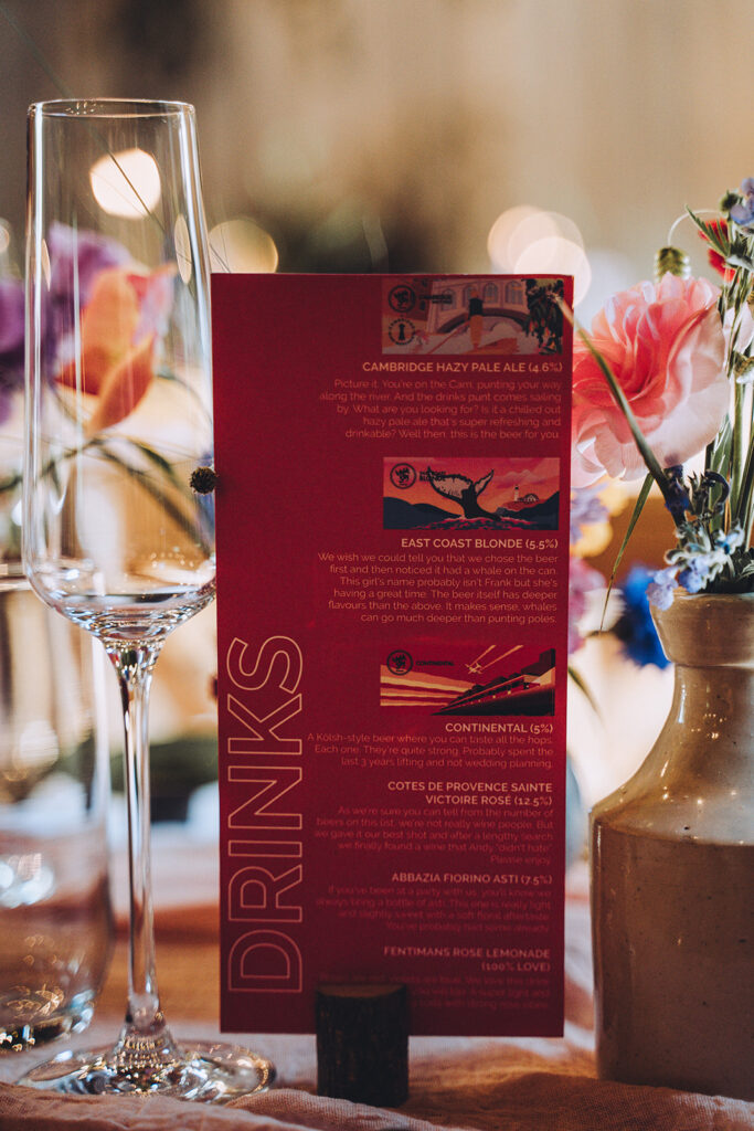 Vegan Wedding Menu