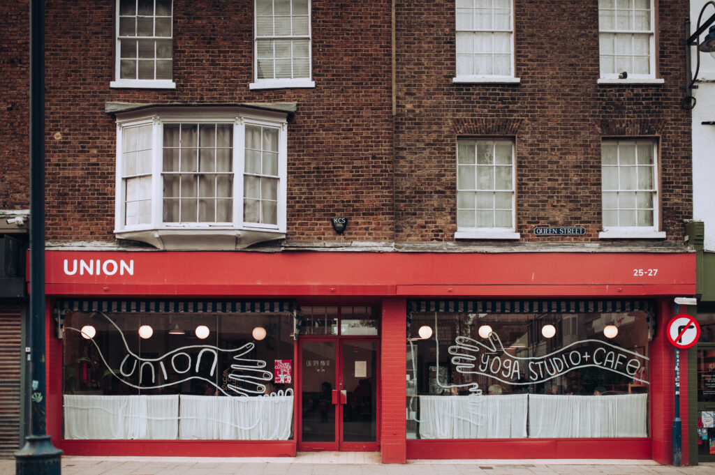 Union Café Ramsgate: Best Spot for Vegans, Vibes & Yoga - shop front by the road