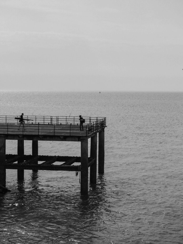 Fishing on Deal Pier