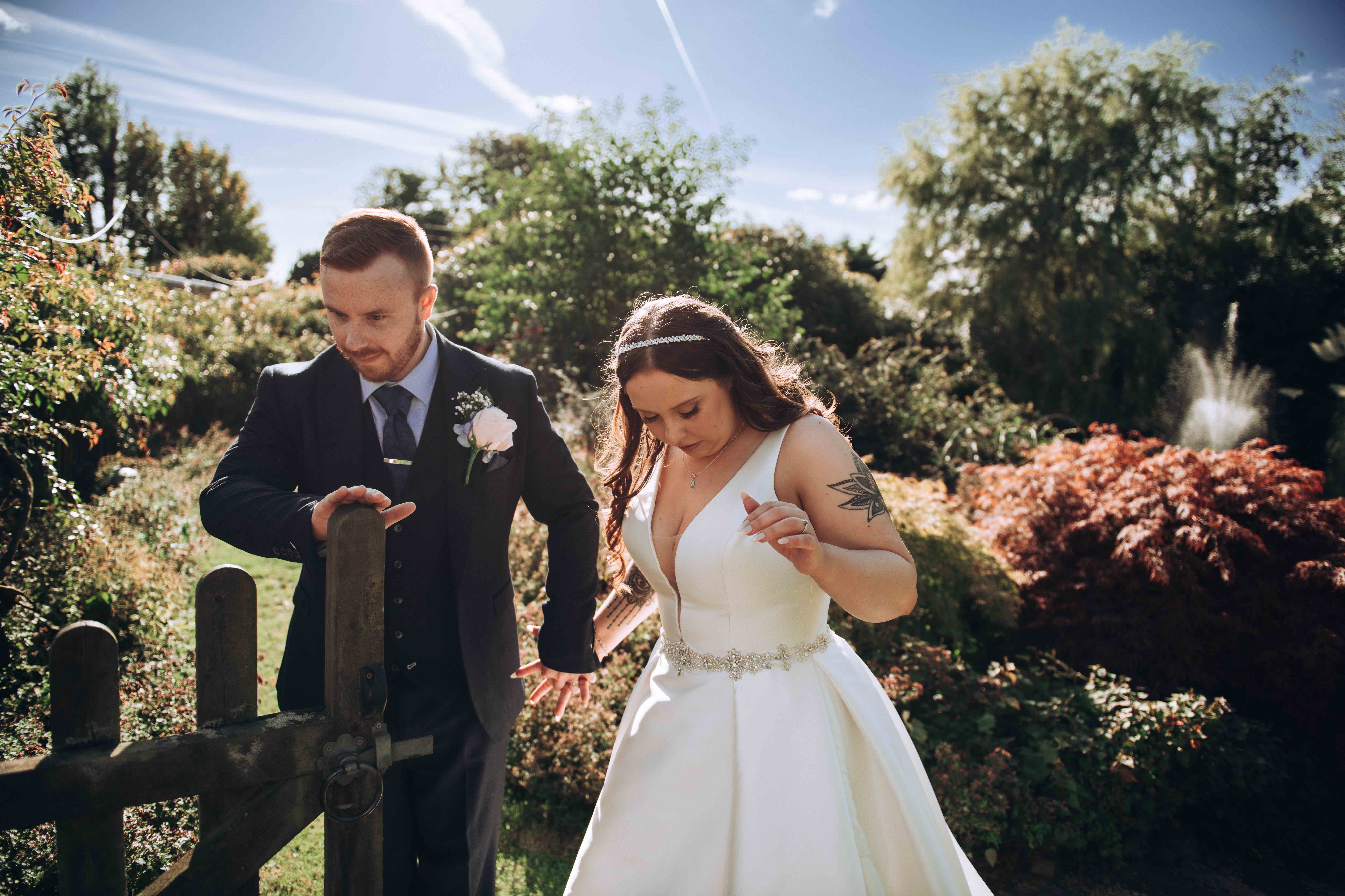 September wedding at The Old Kent Barn