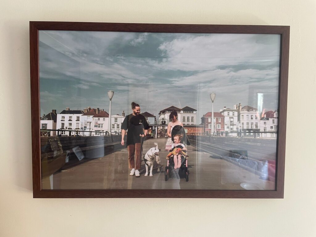 Artwork of the Ward family