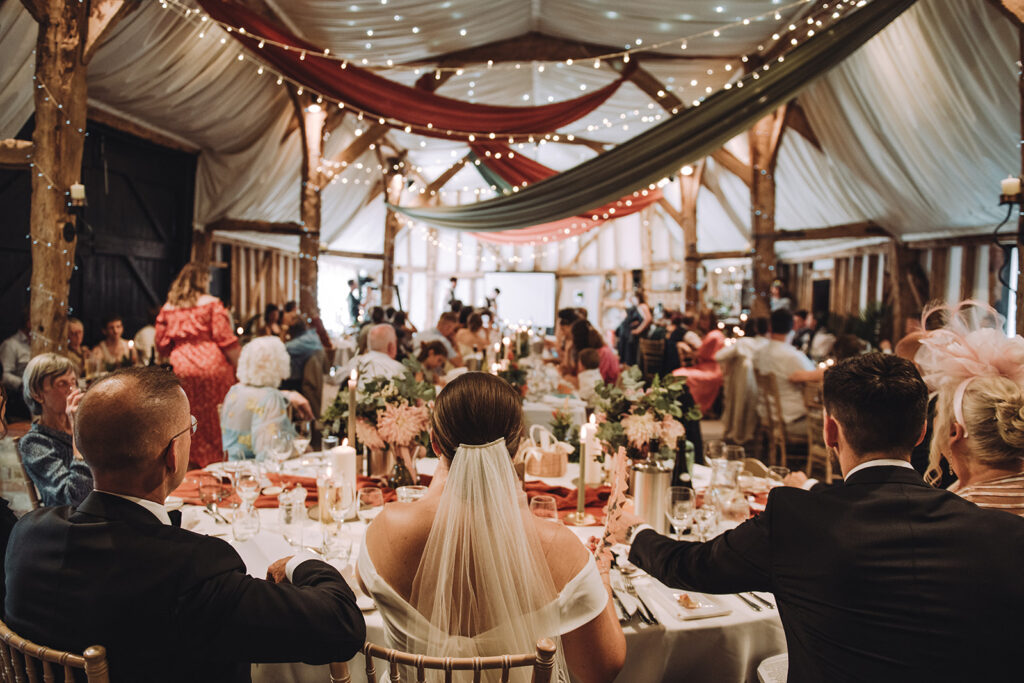 A celebratory weekday wedding at South Farm in Cambridge