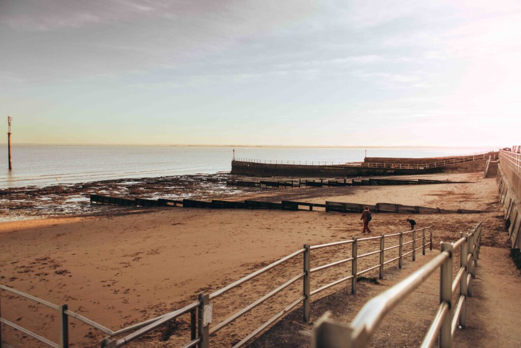 Ramsgate main sands during sunset