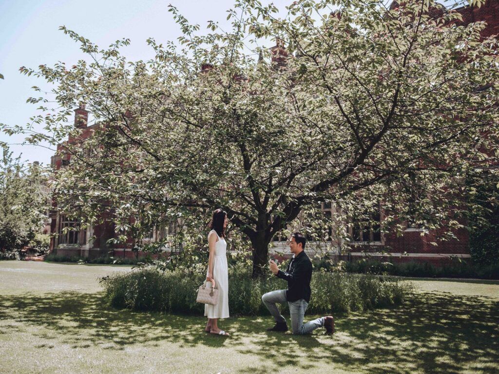Luxury asian proposal in Cambridge