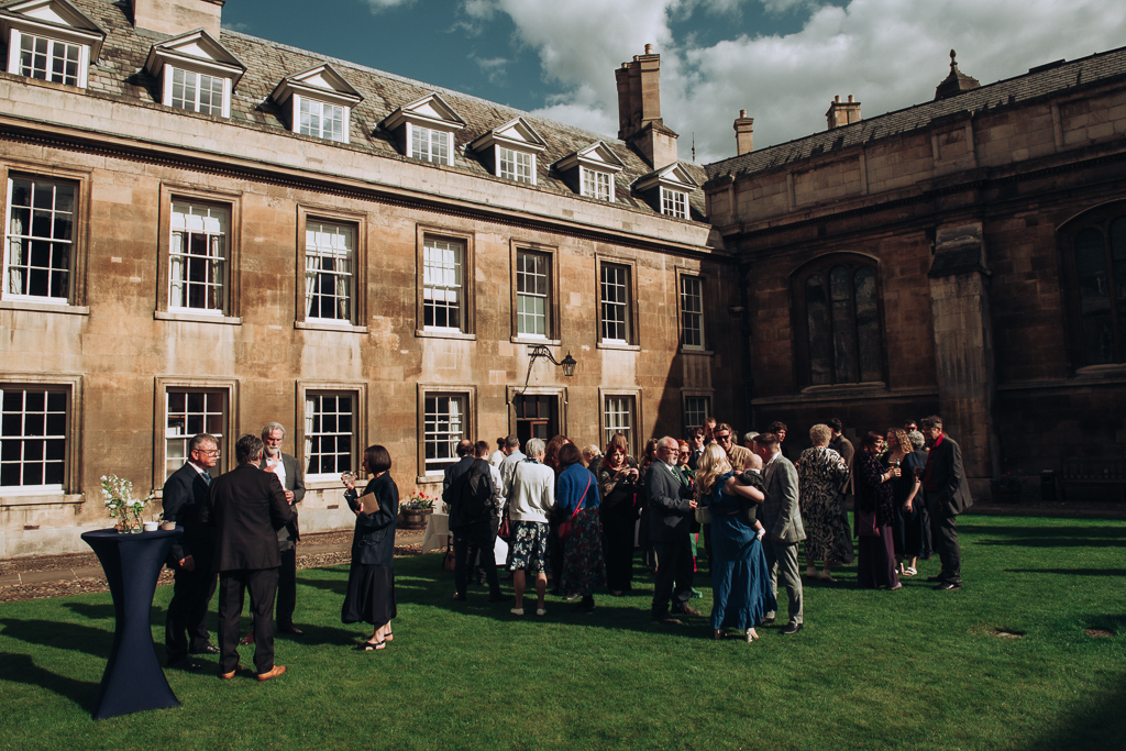 Drinks reception in Cambridge