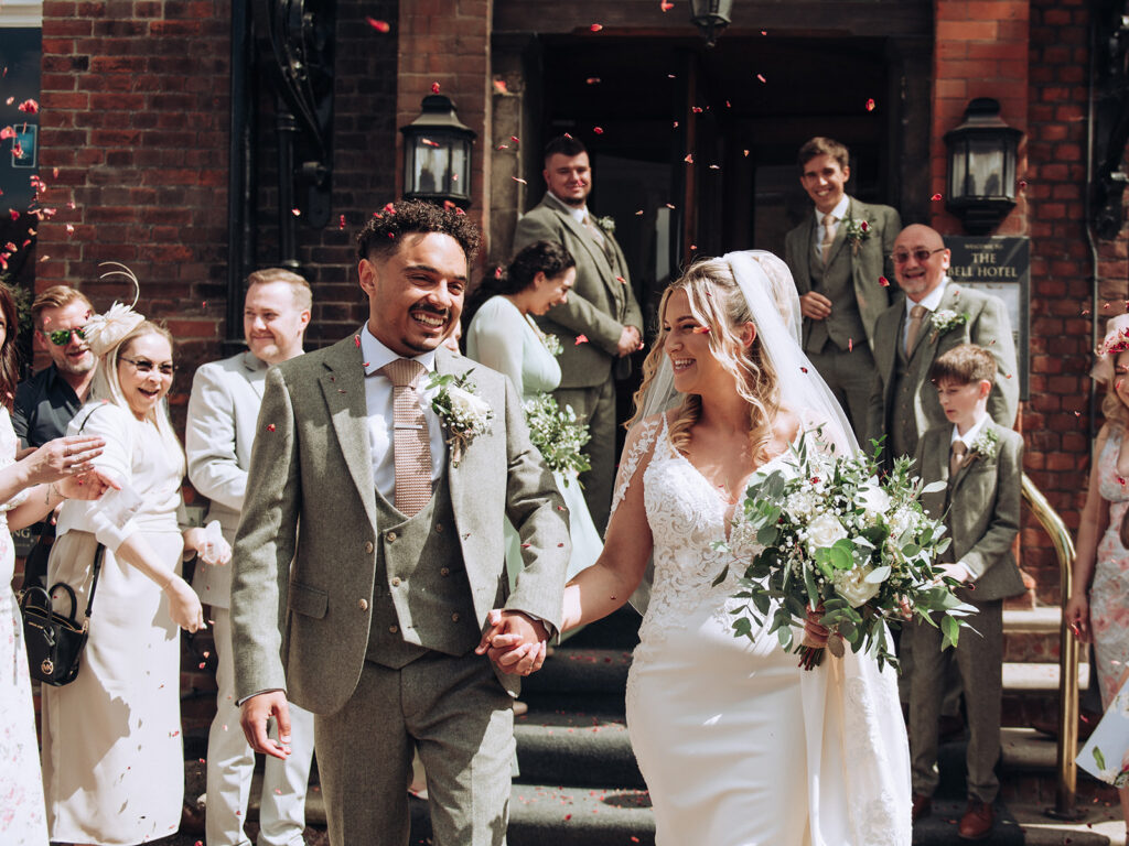 Confetti shot in Sandwich