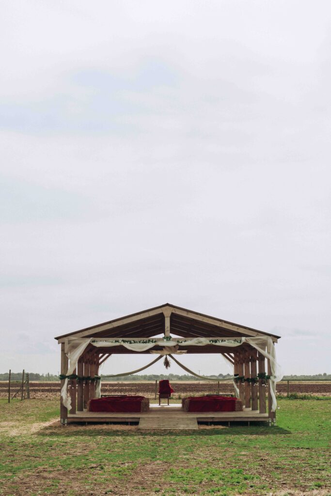Luxury barn setup at Hempsall Farm