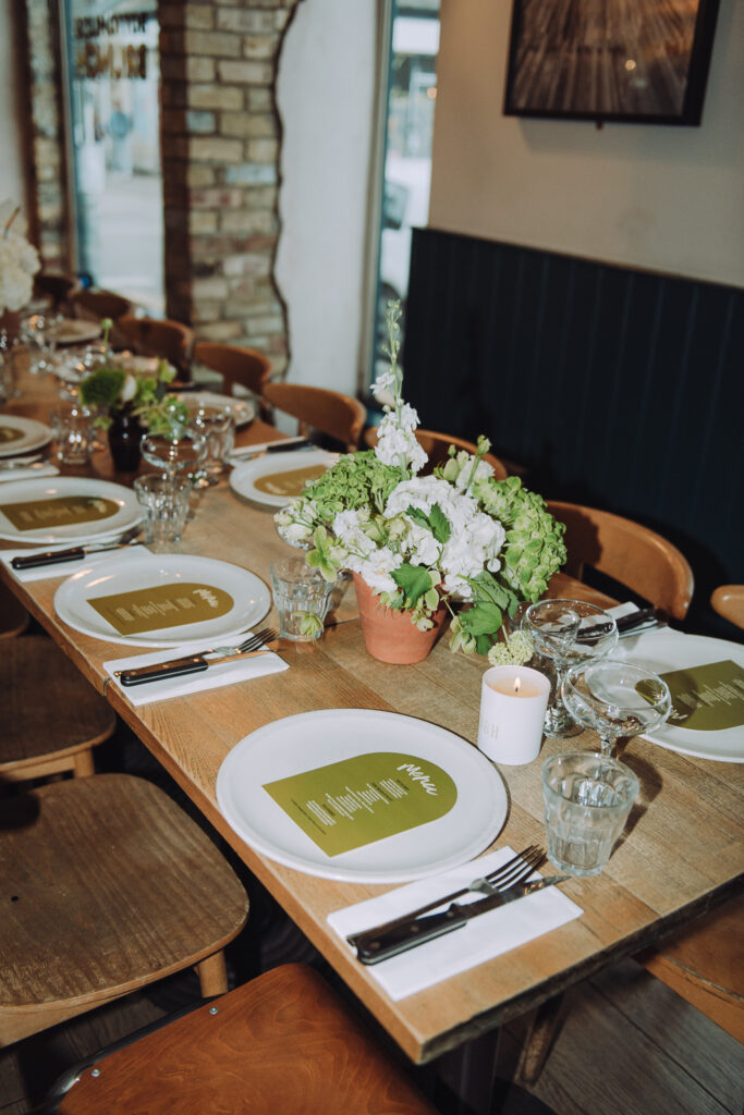 Luxe table setting