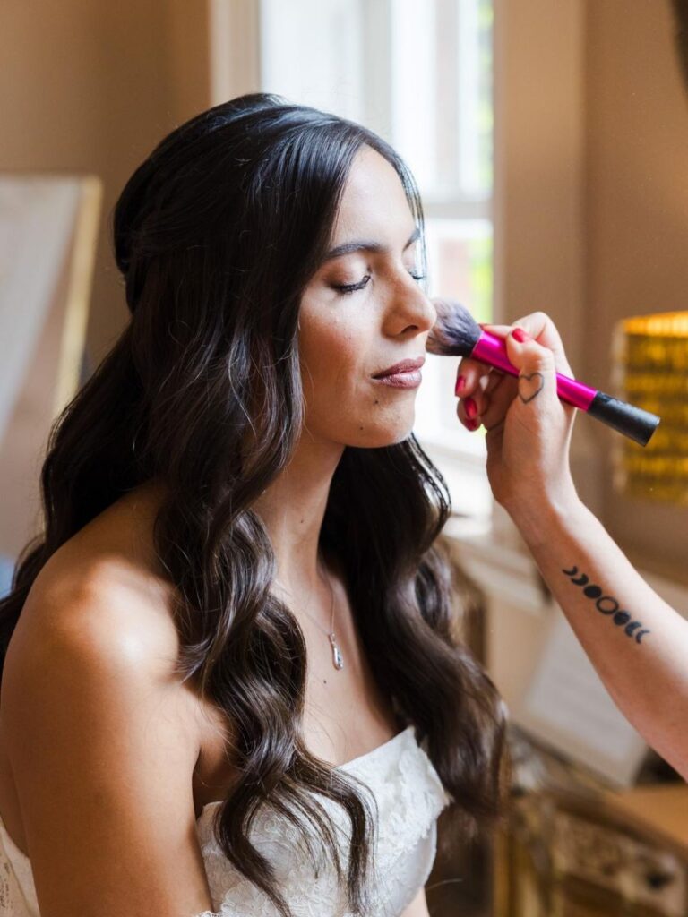 natural bridal makeup kent