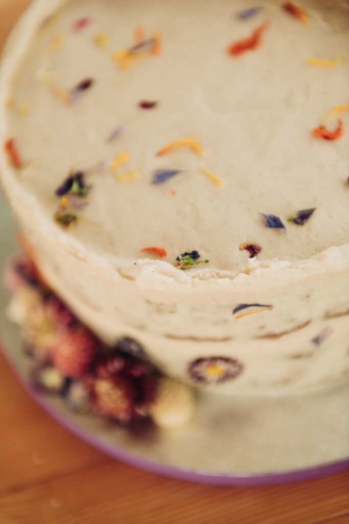 Plant based cake 