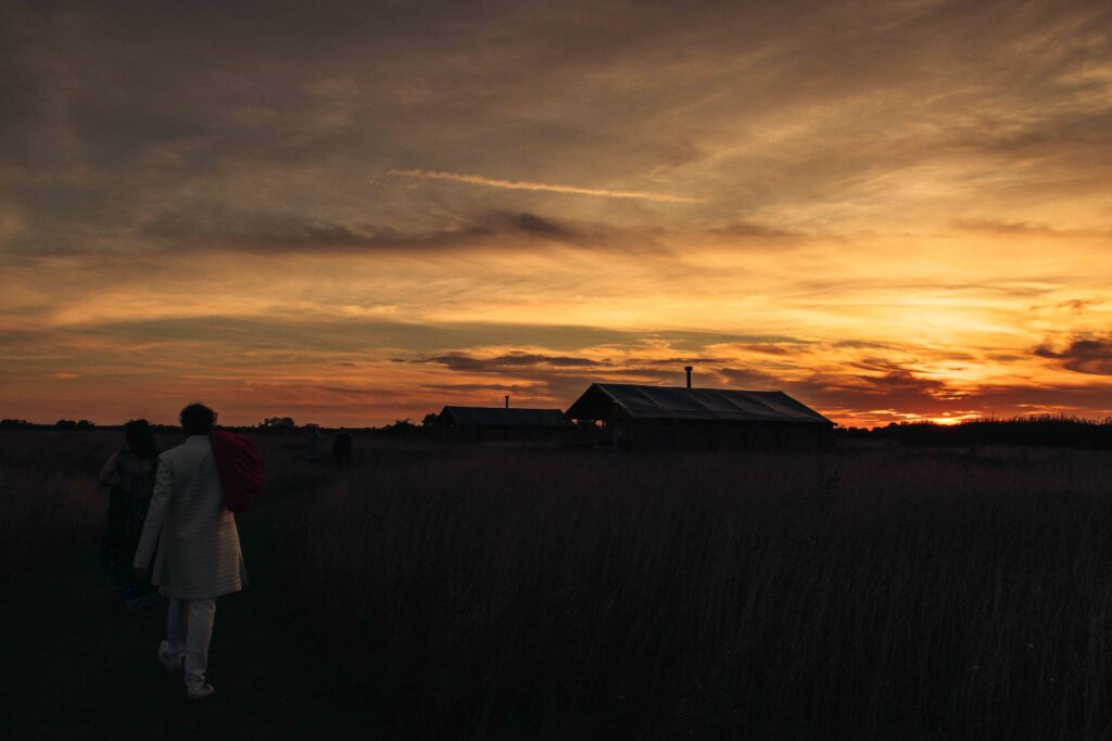 Sunset at Hempsall Farm