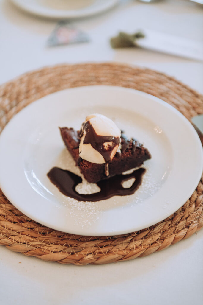 wedding food at the bell hotel