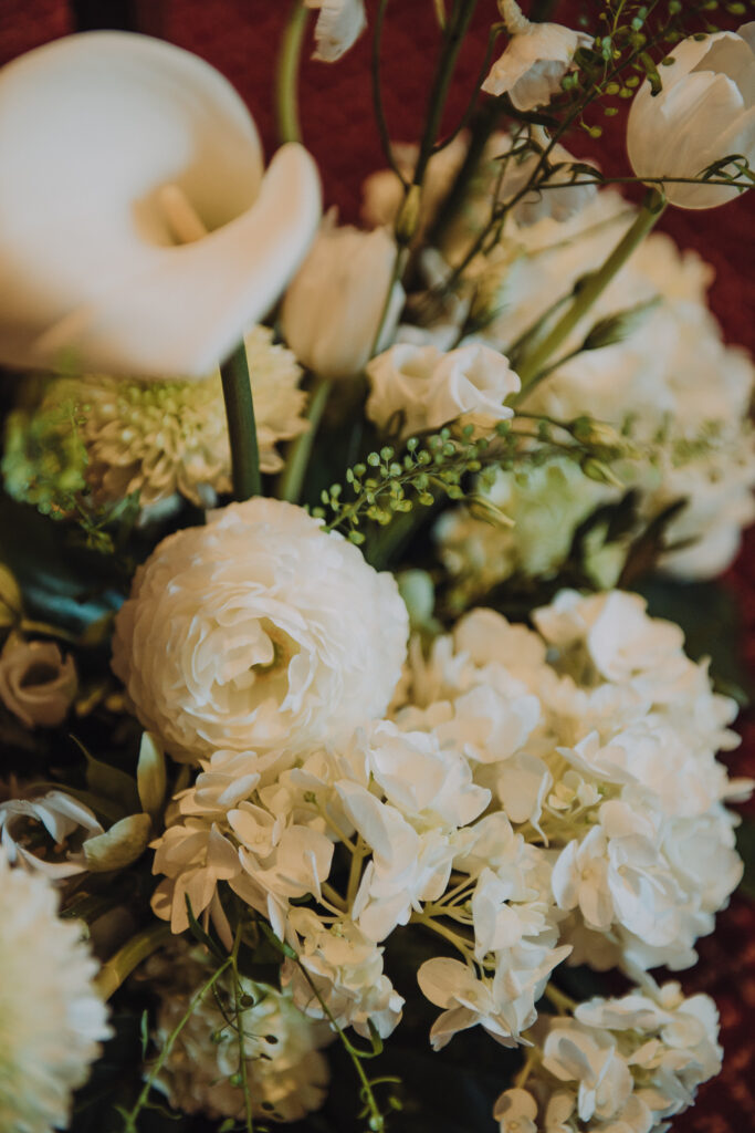 Wedding flowers by The Cambridge Florist