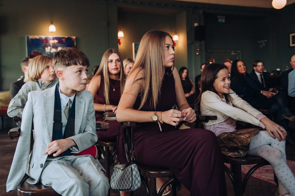 Children at a wedding in Ramsgate