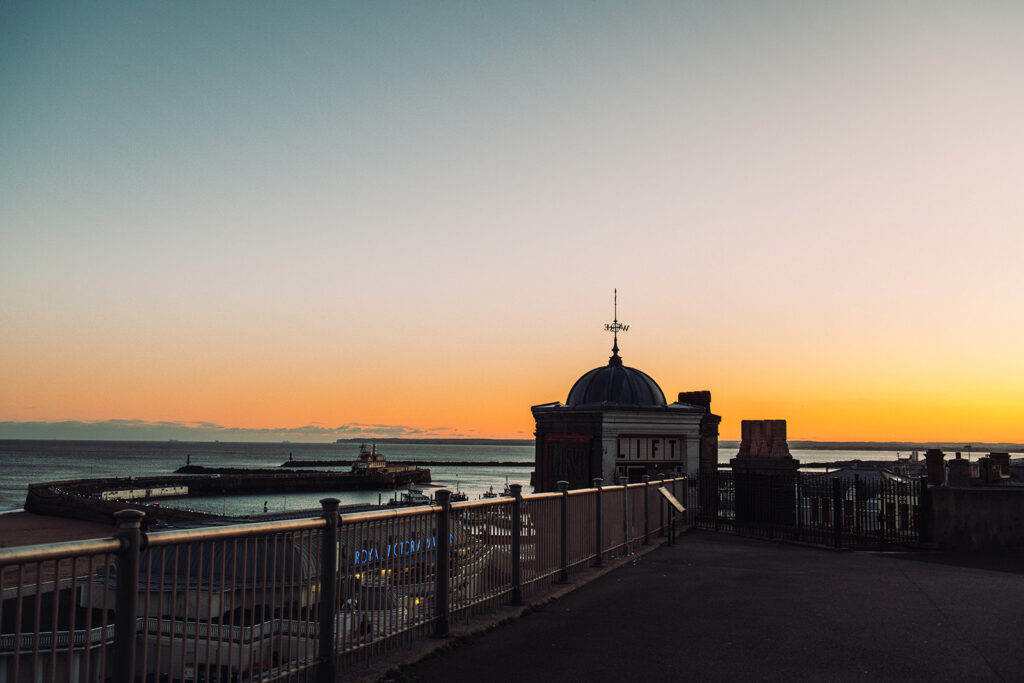 Sunset over Ramsgate