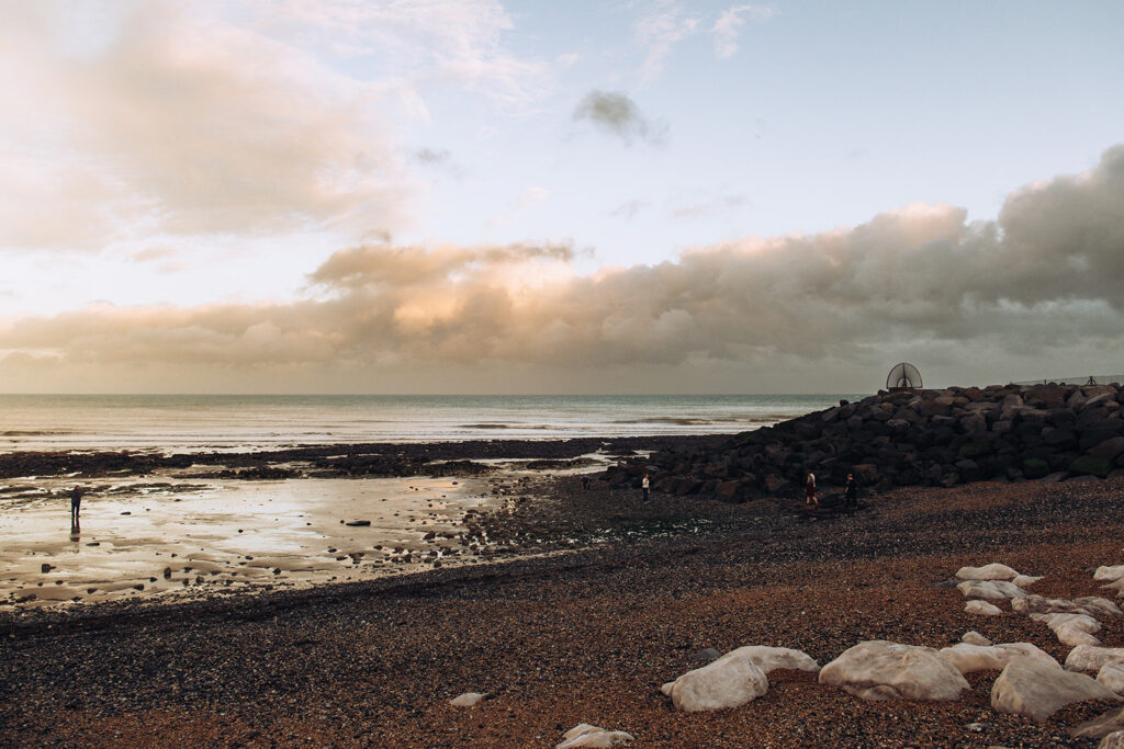 Kingsdown beach in Kent