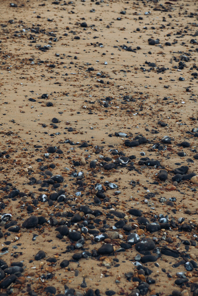 Pebbles on Kingsdown beach