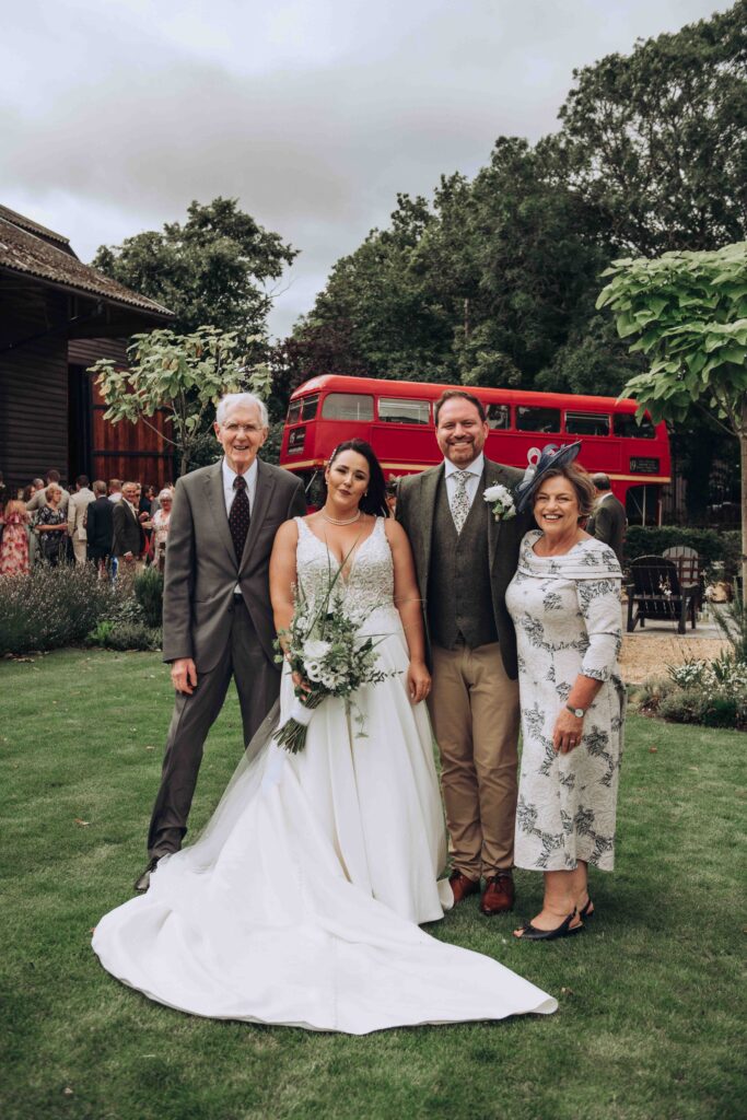 Editorial vs Traditional Wedding Photography - this is an traditional shot that the parents in the photo asked for