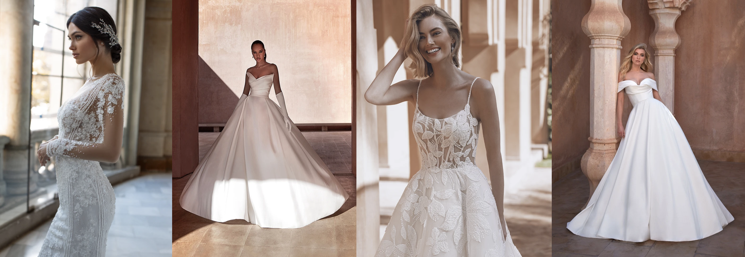 Luxury Bridal Boutique Amore selection of wedding dresses